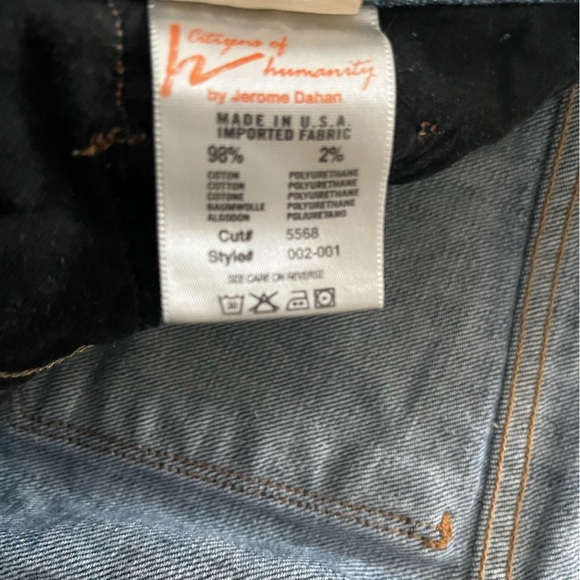 [W32 Ins 28”]Citizen of Humanity Low Rise Flare Ingrid#002 Stretch WMN Jeans - Picture 8 of 9